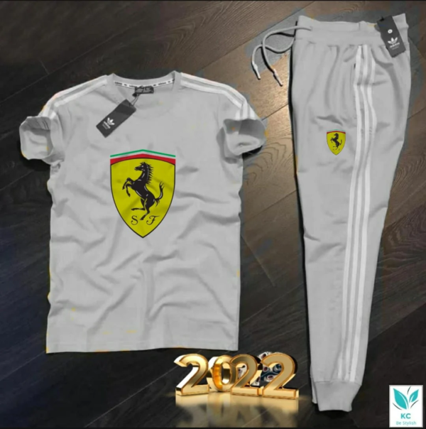 COMBO MENS CASUAL WEAR TRACKSUITS GRAY