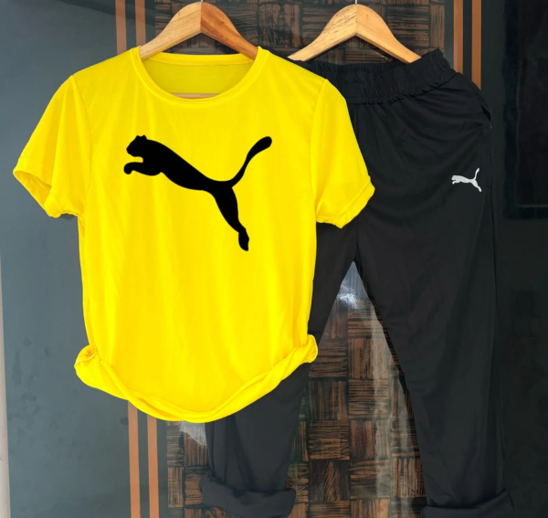 COMBO MENS CASUAL WEAR TRACKSUITS Yellow & Black