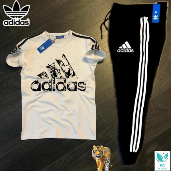 COMBO MENS CASUAL WEAR TRACKSUITS GRAY & BLACK